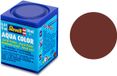 Revell Hobbyverf Acrylverf - Aqua #37 Reddish Brown (Dakpanrood) - Matt - RAL3009 - Acryl - Verf potje - 18 ml