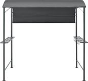 en.casa Steakhouse Pyrgos BBQ paviljoen 215x220x140 cm brandvertragend