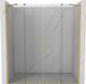 Mexen Velar Duo schuifdeur douche 170 cm, transparant, or brossé or