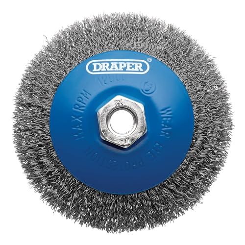 Draper 08065 - Draadwielborstel - 115 mm - M14