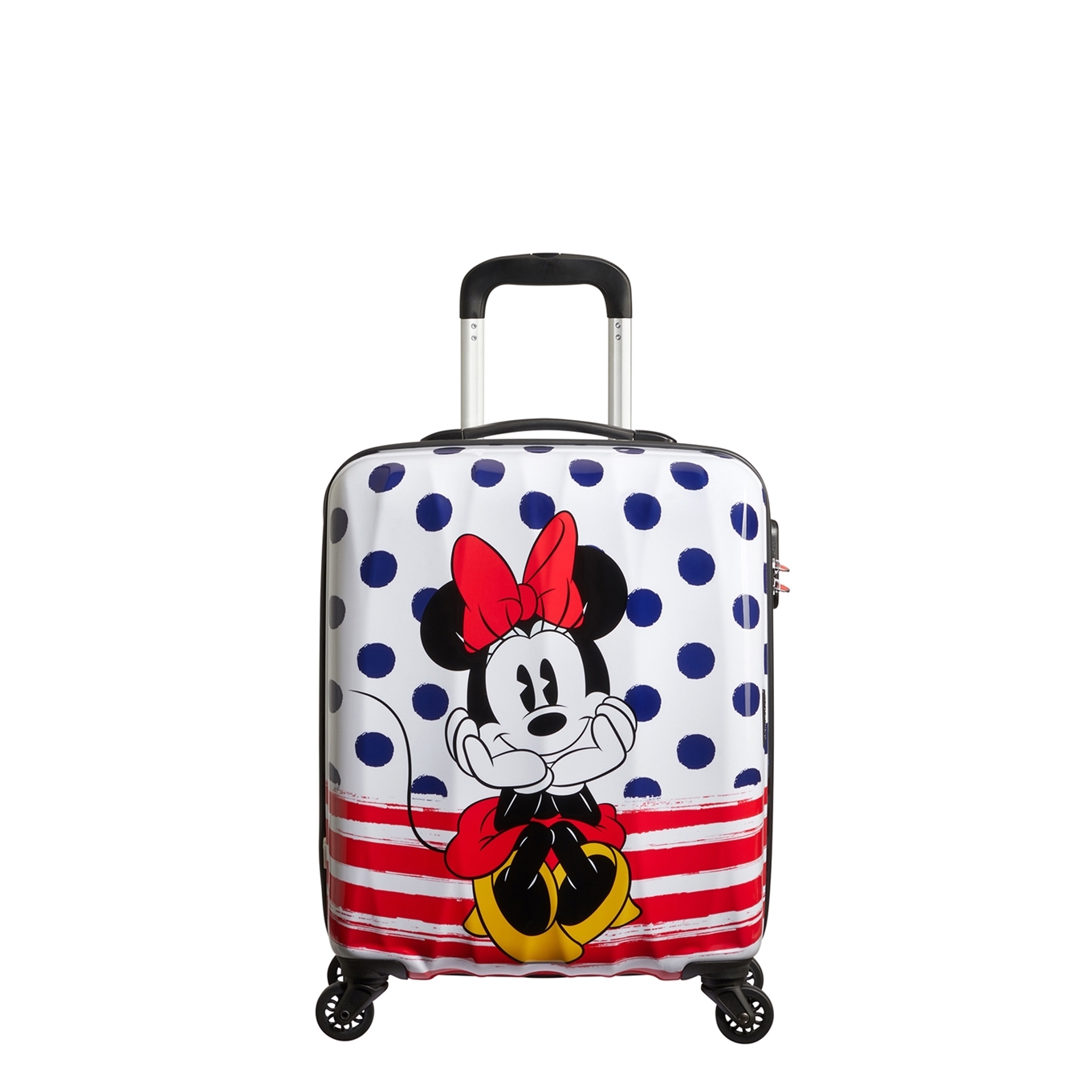 American Tourister American Tourister Disney Legends Spinner 55 Alfatwist 2.0 minnie blue dots Harde Koffer Multicolor