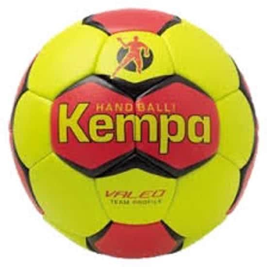 Kempa Handbal Valeo Lime/Rood Maat 3