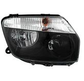 TarosTrade 37-2220-R-76091 koplamp voor elektrisch zwart tot 2013 Marelli rechts