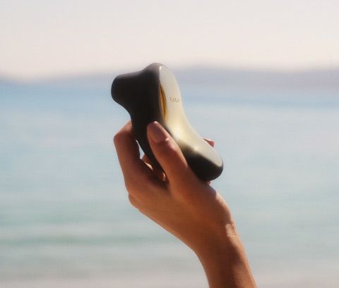 LELO Sona Suckervibrator Ambidextrous Black
