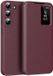 Techsuit Étui pour Samsung Galaxy S22 Plus - Étui portefeuille SmartView Book - Rouge