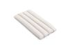 Hay Palissade coussin d'assise et de dossier soft quilted pour chaise crème blanc