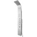 Xellanz Huron Colonne de douche thermostatique - Panneau de douche - Colonne de douche - 165x20cm - Acier inoxydable