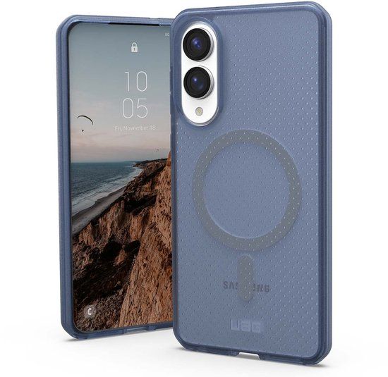 Urban Armor Gear Dot Case met MagSafe voor de Samsung Galaxy S25 Edge - Cloud Blue