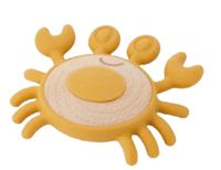 Tickit Silisoft Krab Bijtspeelgoed (Neutrale Kleuren)