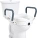 VEVOR Verhoogde Toiletbril 5" Hoogte 158 Kg Hoog voor Ronde en Langwerpige Toiletten
