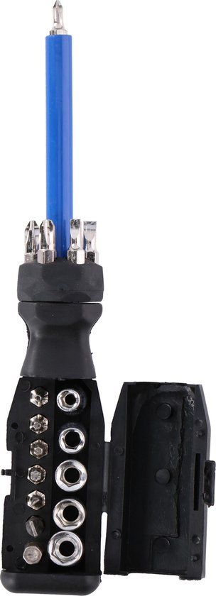 Kinzo Multibit Schroevendraaier Set - 20-delig - Telescopische Magneet