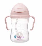 b.box Drinkfles met rietje - Blush - 240 ml