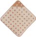 Jollein Badcape Baby - Jersey / Badstof - 75x75 cm - Jacquard - Sun