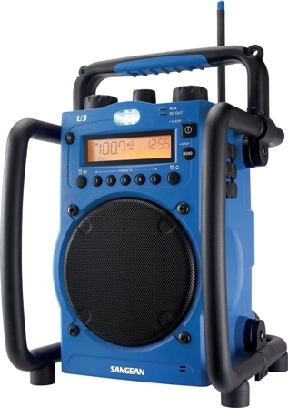 Sangean Digital AM/FM Utility Radio blauw