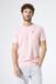 GARCIA Heren Effen T-shirt Roze Korte mouw