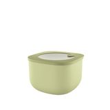 Guzzini - Kitchen Active Design, STORE&MORE BIO, Grote Hermetic Container voor Koelkast/diepvries/Magnetron (M) - Avocadogroen, 16 x16 x h10,7 cm | 1550cc - 170723253