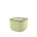Guzzini - Kitchen Active Design, STORE&MORE BIO, Grote Hermetic Container voor Koelkast/diepvries/Magnetron (M) - Avocadogroen, 16 x16 x h10,7 cm | 1550cc - 170723253