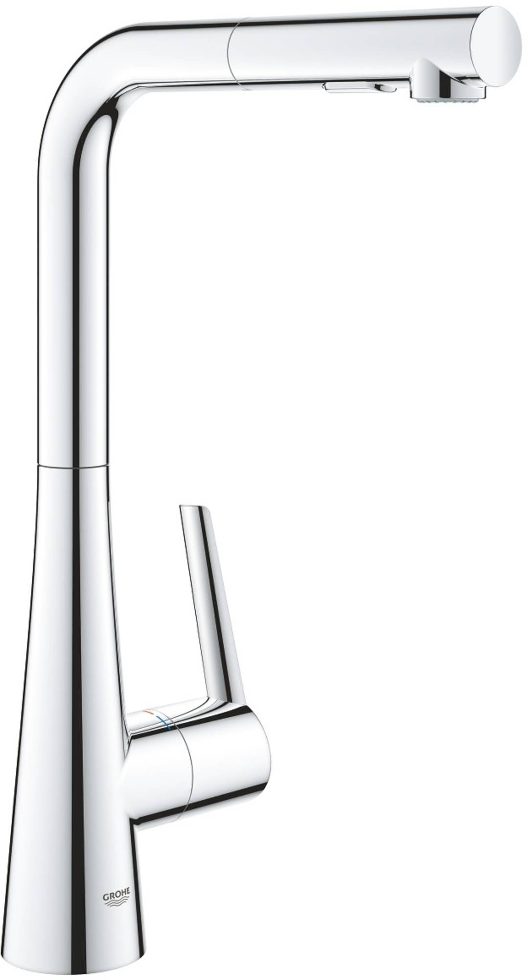 GROHE Zedra Keukenmengkraan Dual Spray Chroom