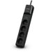 CyberPower Tracer III P0420SUD0-FR Parafoudre Noir 4 prise(s) CA 200 - 250 V 1,8 m
