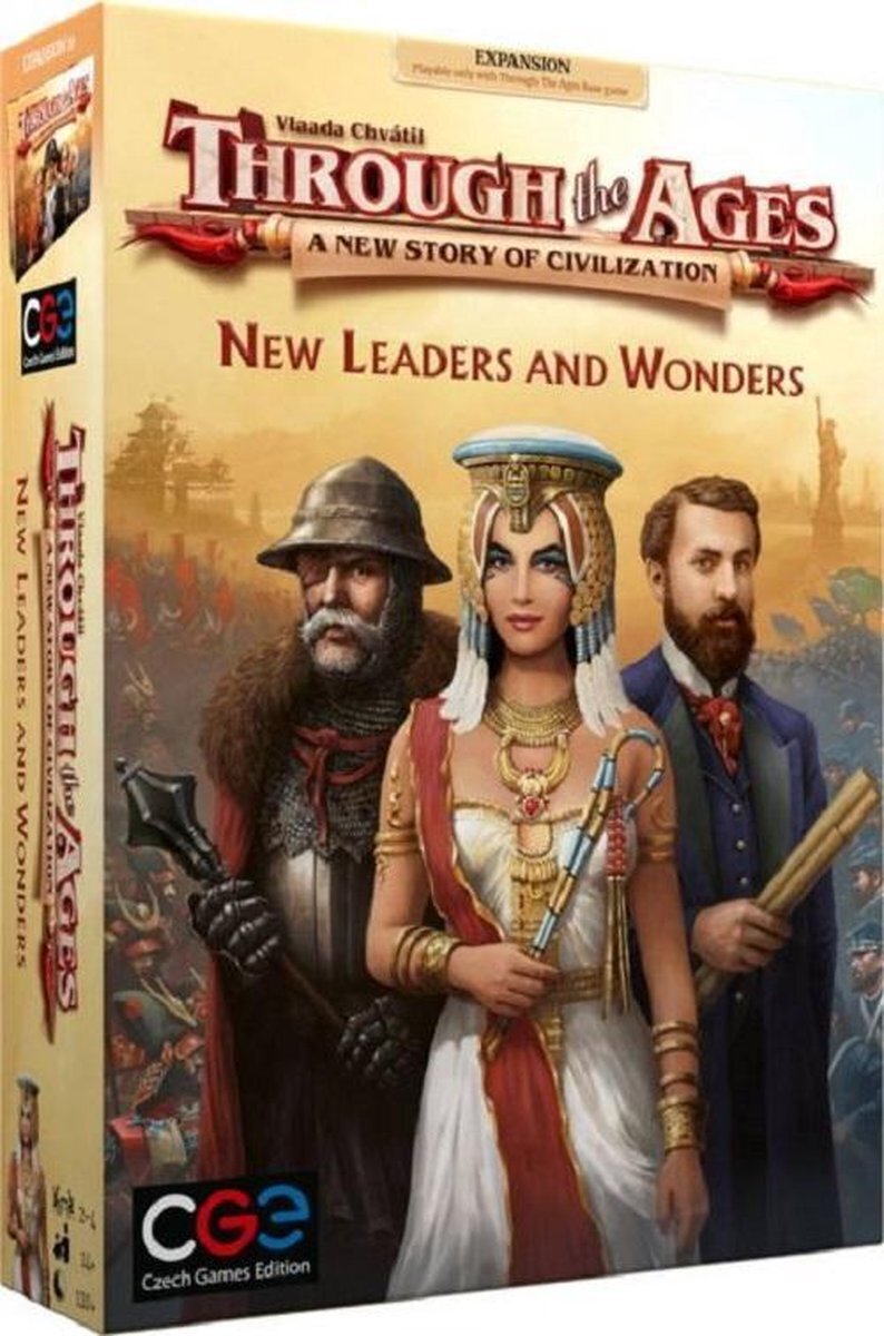 Czech Games Edition Through The Ages: New Leaders & Wonders