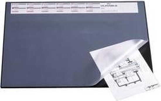 Durable 720401 Bureauonderlegger Zwart (b x h) 650 mm x 520 mm