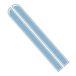 Ambiance Sticker Autokap Stripe, Racing Sticker Body Side Stripe Decal, Dak Rok Bumper Stripe Decal Vinyl, Gemodificeerde Stripe Decal Auto Decor Poederblauw - 1 Paar 129 x 24 cm