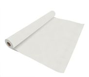 VelaHub Airlaid 30 Tafelkleed, 80 x 80 cm, 24 m op rol, hoogwaardig, wegwerpdeken, wit