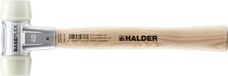 Halder Baseplex marteau en nylon de 40 mm marron