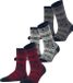 Esprit Sami Pattern 3-Pack gedessineerd katoen multipack sokken dames blauw - maat 36-41