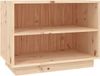 vidaXL Schoenenkast 60x34x45 cm massief grenenhout