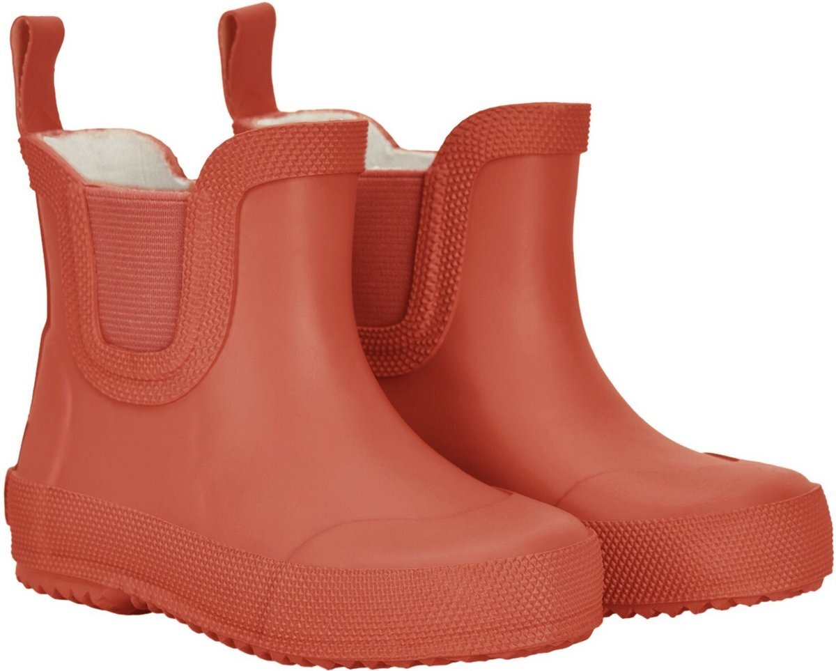 CELAVI - Basic regenschoenen voor kinderen - Solid - Roodhout - maat 22EU