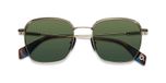 Etnia Barcelona Ocoya Lunettes De Soleil Unisexe Doré Carrées Vert 53mm