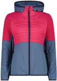 CMP Hybride Stretch Performance hoodie dames Unlimitech Feel Warm Flat