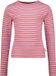 Vingino Basic Stripe Top Meisjes 140 Coral Paradise