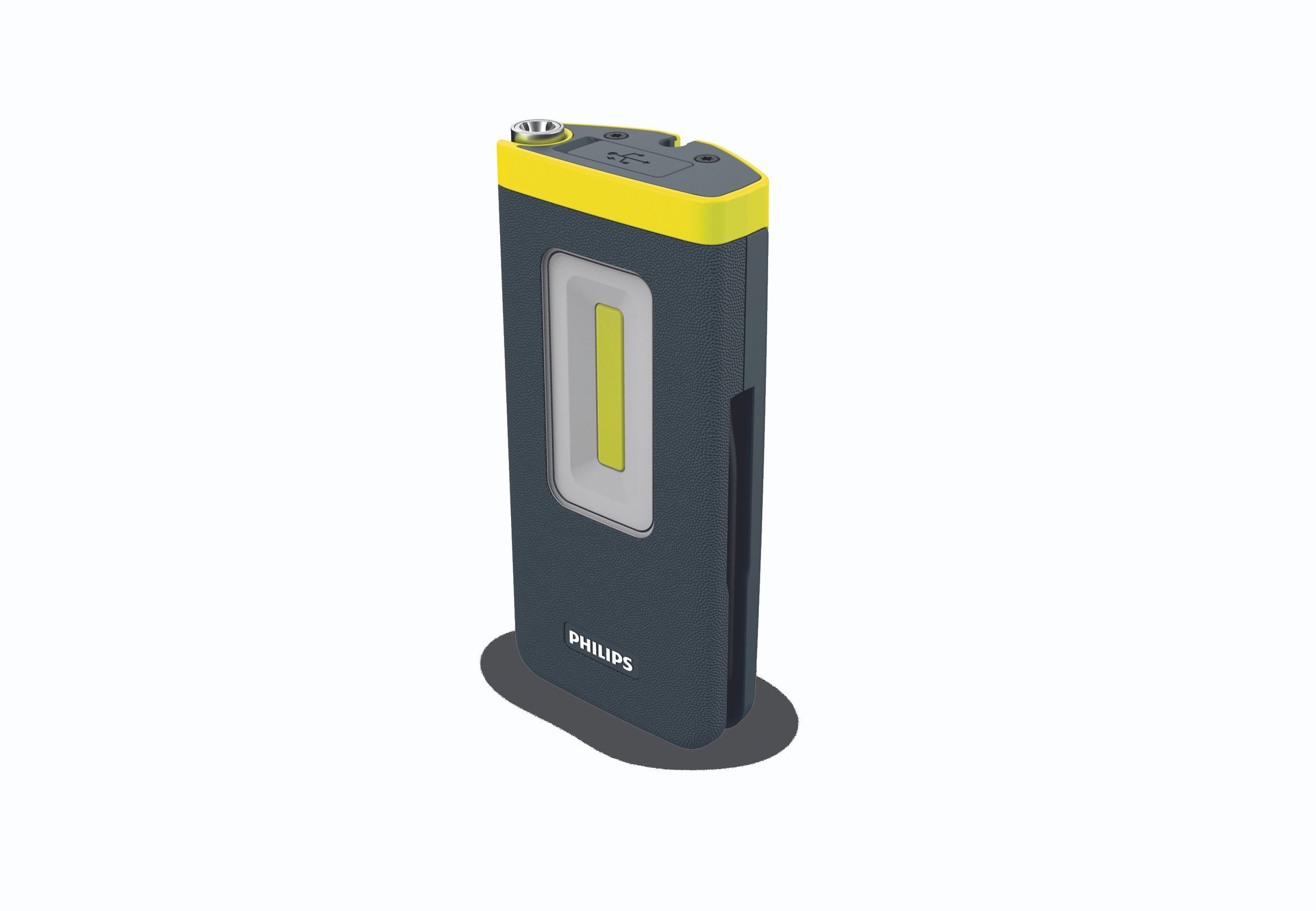 Philips X60POCKX1/10 - LED Pocket Spotlight - 300 lm - 6000K - Yellow/Grey