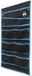vidaXL Opbergzak Zwart en Blauw Oxford 63,5 x 40 cm