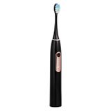 Rushi R-C31 Brosse à dents électrique avec chargement USB-C et batterie de 1500 mAh - Noir