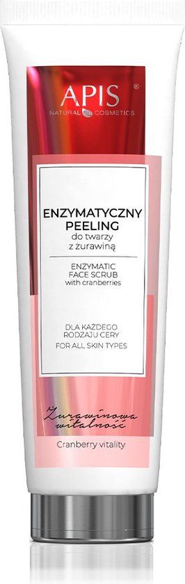Cranberry Vitality enzymatische gezichtsscrub met cranberry 100ml