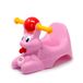 OKBABY Spidy - Wc-potje met ergonomische zitting, in de vorm van een konijn - Roze