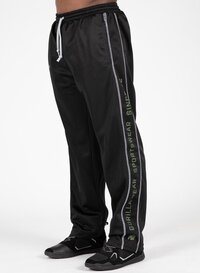 Gorilla Wear Functional Mesh Training Pants - Black/Green - S/M