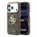 Guess hoesje - Geschikt voor iPhone 17 Pro Max en iPhone 18 Pro Max - Kunstleer - Bruin