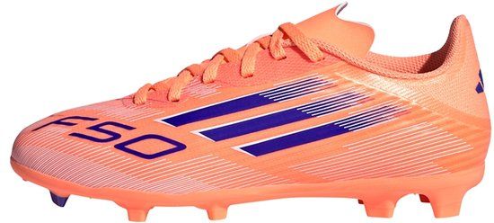 adidas Performance F50 League Firm/Multi-Ground Voetbalschoenen Kinderen - Oranje - Maat 33.5