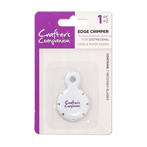 Crafter's Companion CC-TOOL-EDGEC Crimper gereedschap voor papier en karton Crafting projecten, wit, eenheidsmaat