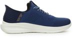 Skechers Slade Quinto Heren Lage Sneakers Veelkleurig Synthetisch Rubber Maat 45.5