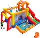 Ballsea Springkasteel met ventilator, springkasteel voor kinderen, indoor, cadeaus voor kinderverjaardagsfeestjes, 343 x 280 x 203 cm