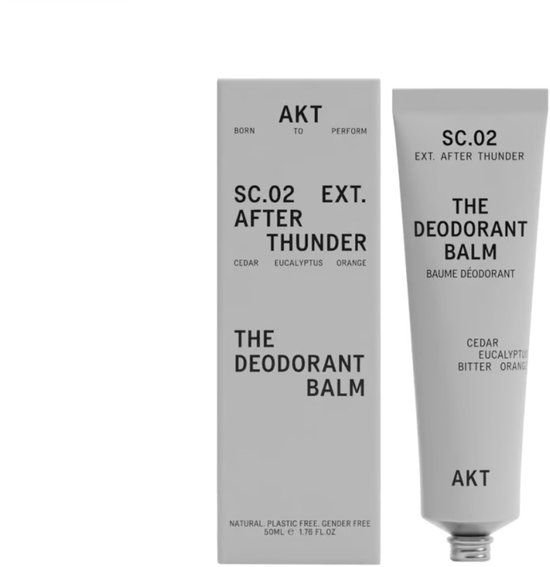 AKT London The Deodorant Balm Cedar, Eucalyptus, Orange 50ml