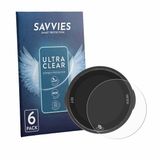 Savvies - Screenprotector voor Ejoyous Bike Computer - Folie Beschermfolie transparant 6 Stuks