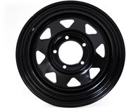 Snakeman Jante en acier Noir 16x8 ET08 5x165.1
