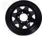 Snakeman Jante en acier Noir 16x8 ET08 5x165.1