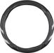 Dunlop Stuurhoes Auto 38CM - Geschikt voor Stuurwielen 37-39CM - Comfortabele Grip - Anti-Slip - Auto Decoratie - Kunstleer - Zwart/Wit